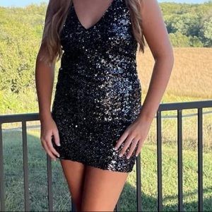 selling my hoco dress! only wore it once and is still in great condition!